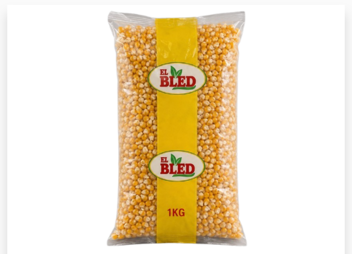 POP CORN EL BLED 1 KG X 12