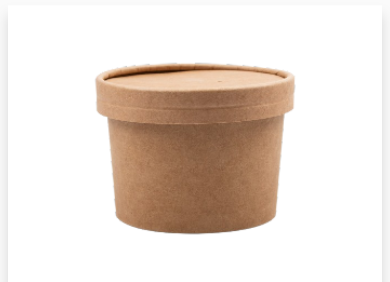 POT CARTON BUCKET 150 OZ AVEC COUVERCLE