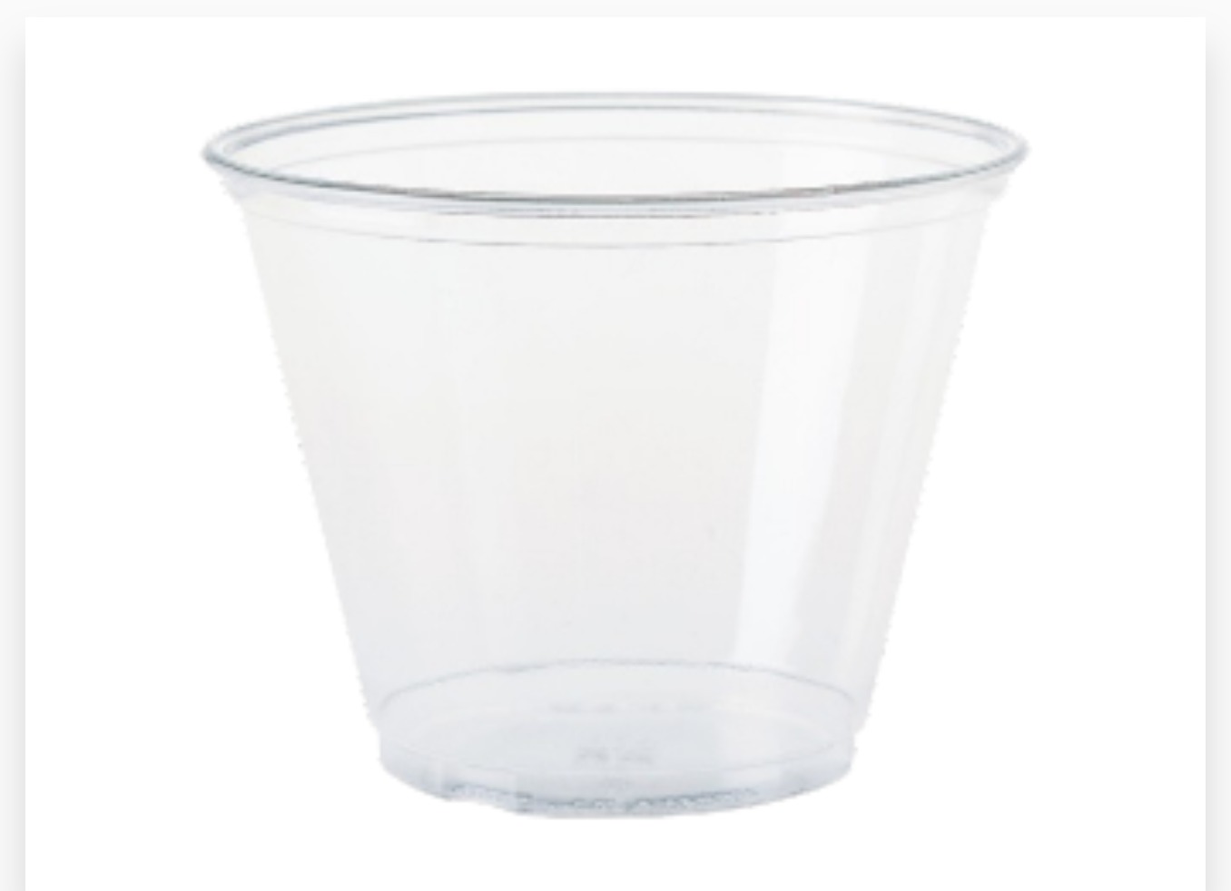 POT DE DESSERT 25CL PET CRISTAL 50PCS
