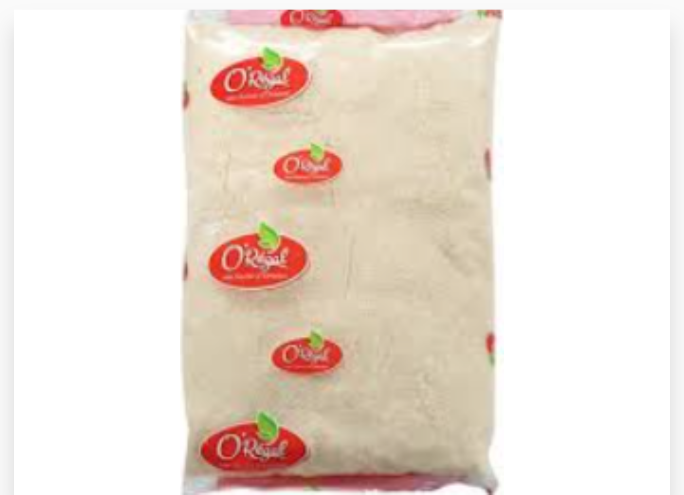 POUDRE D'AMANDE BLANCHE 1KG X 12 ORIENCO