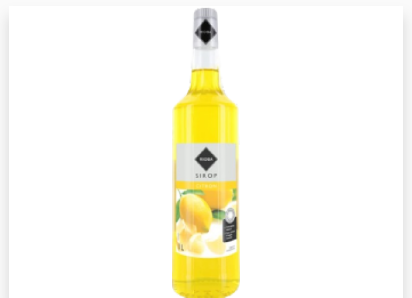 RIOBA SIROP CITRON JAUNE 1L x 6