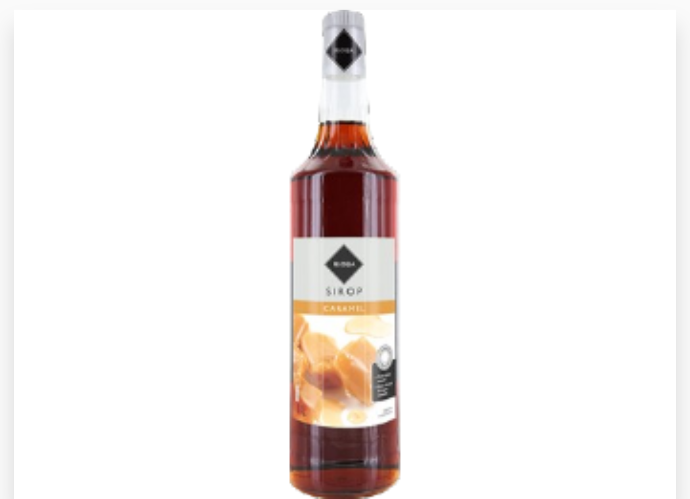 RIOBA SIROP DE CARAMEL 1L X 6