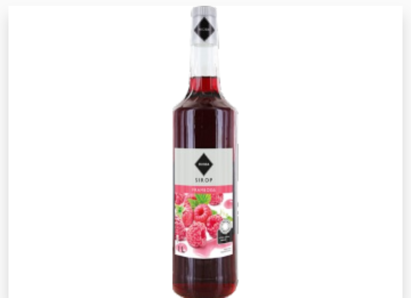 RIOBA SIROP FRAMBOISE 1L X 6