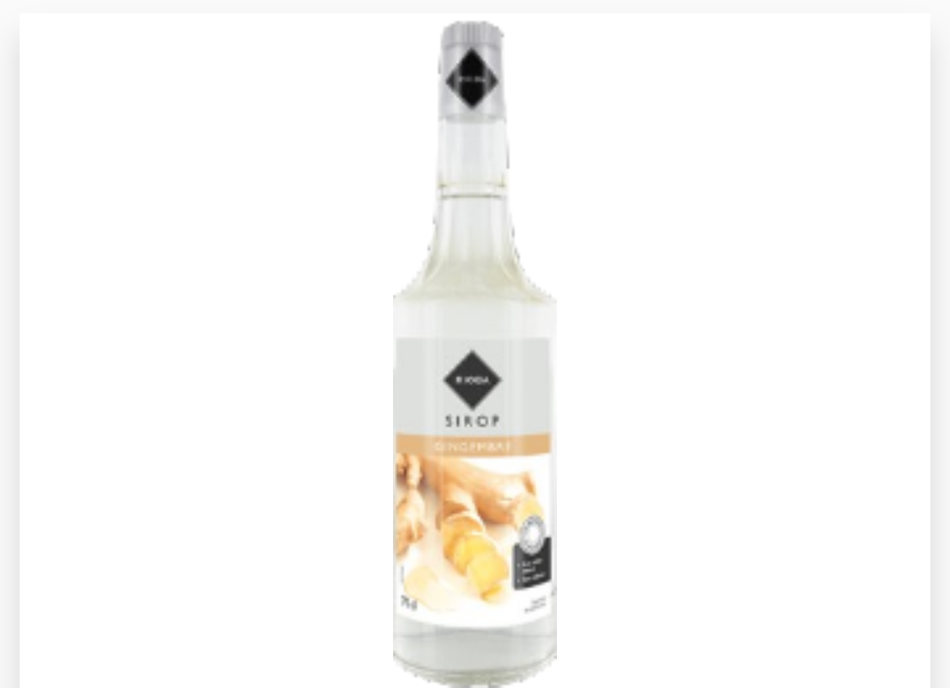 RIOBA SIROP GINGEMBRE 0.7L X 6