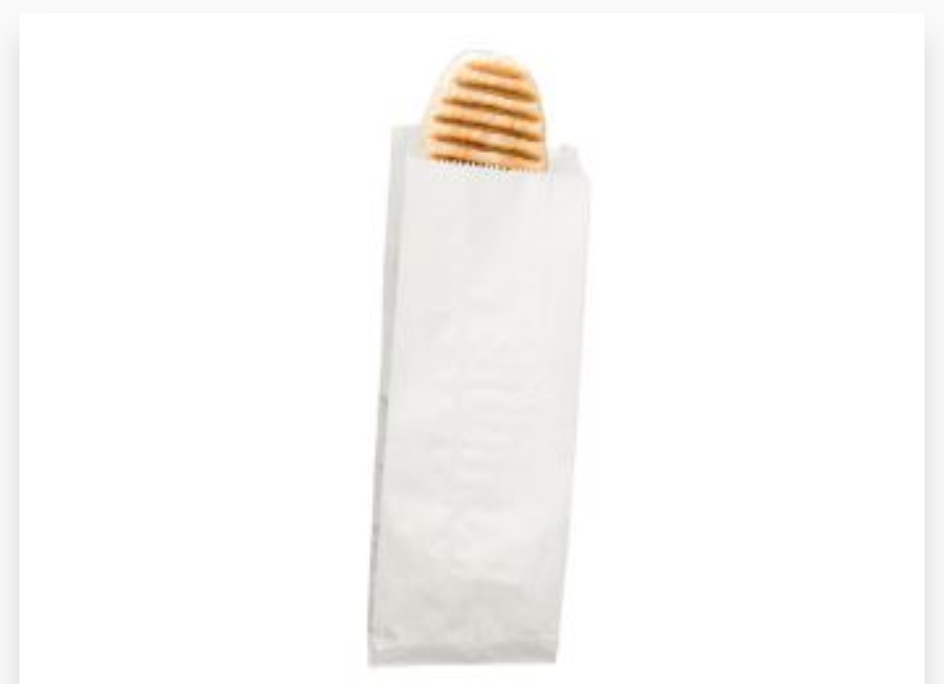 SAC BLANC PANINI / SANDWICH 5 x 500PCS