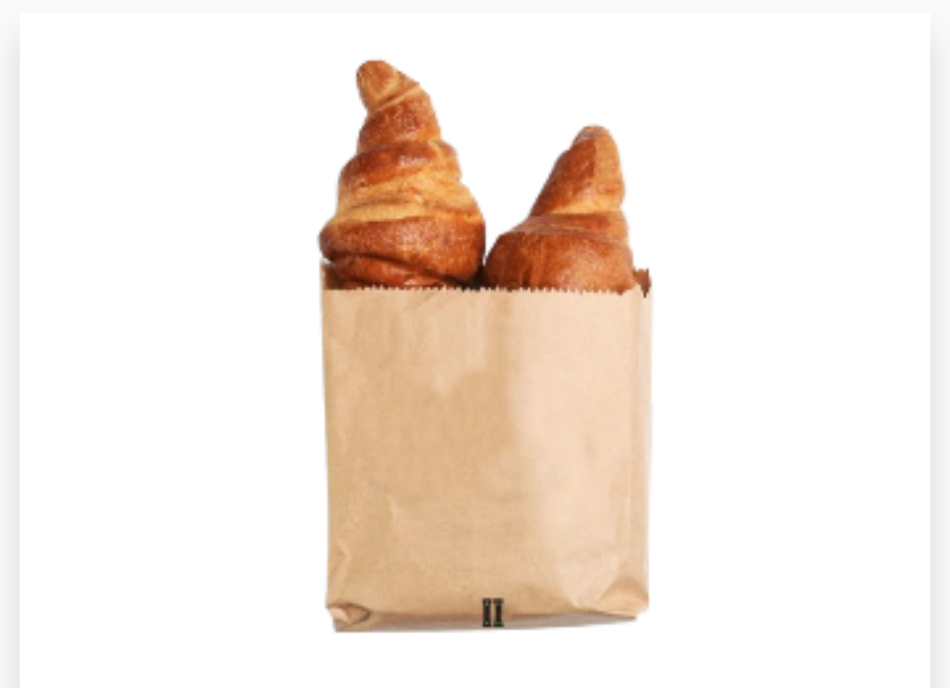 SAC CROISSANT N°18 500PCS