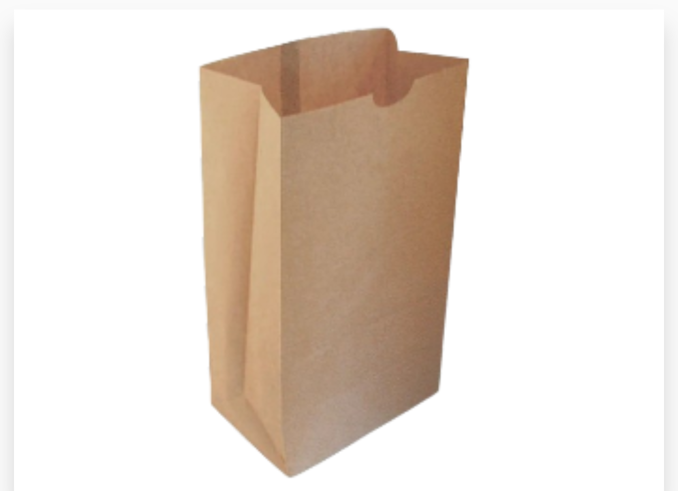 SAC PAPIER 180+65X360 KRAFT BRUN 1000PC