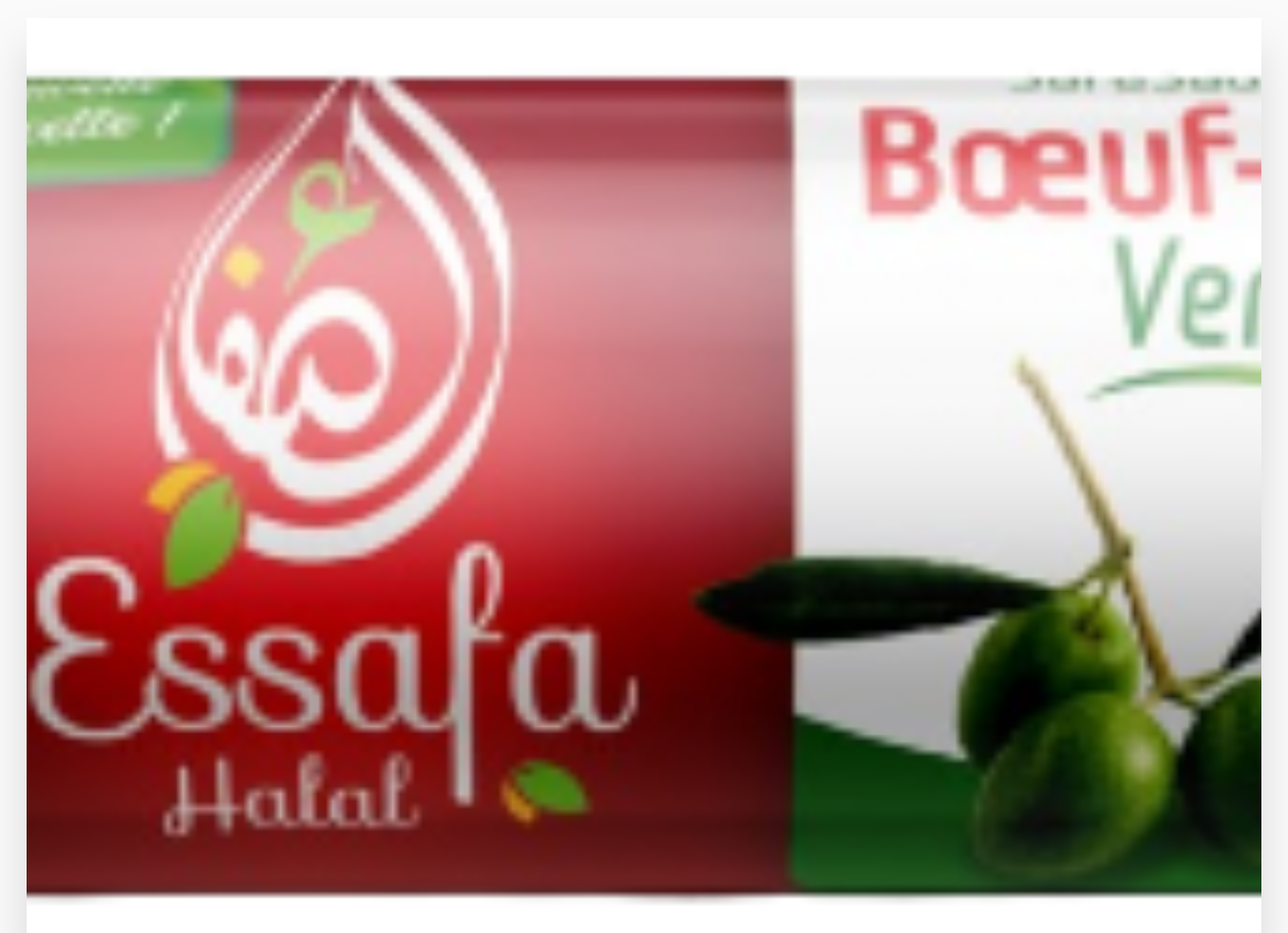 SAFA SAUCIS GOUT BOEUF OLIVES 430G
