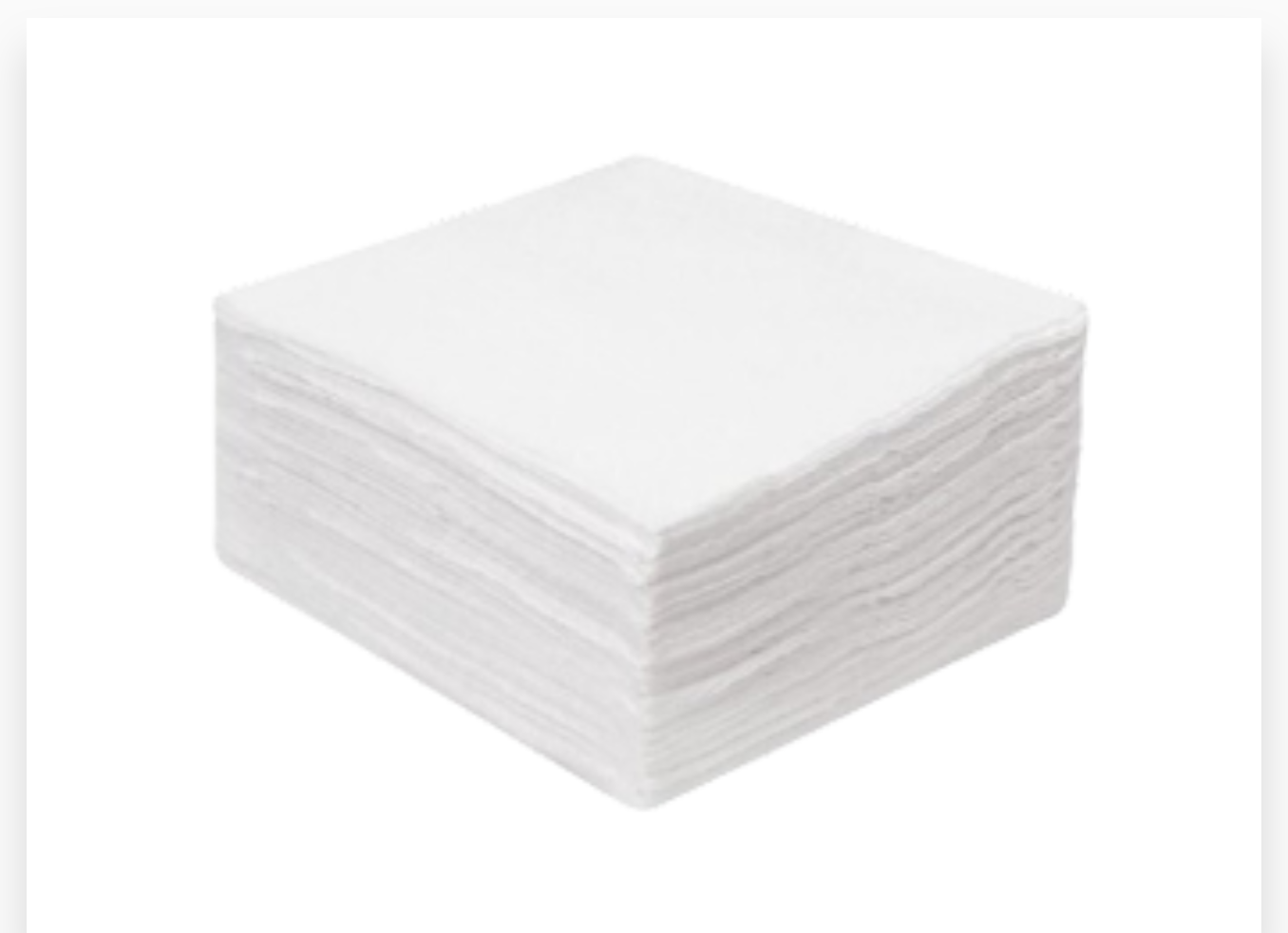 SERVIETTE 29 X 30 1PLI 500PCS X 8