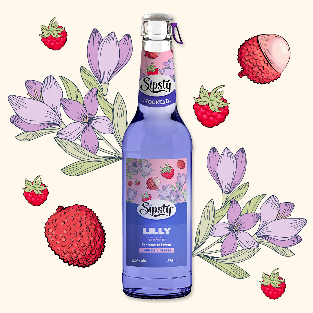 SIPSTY LILLY 275ML X 24