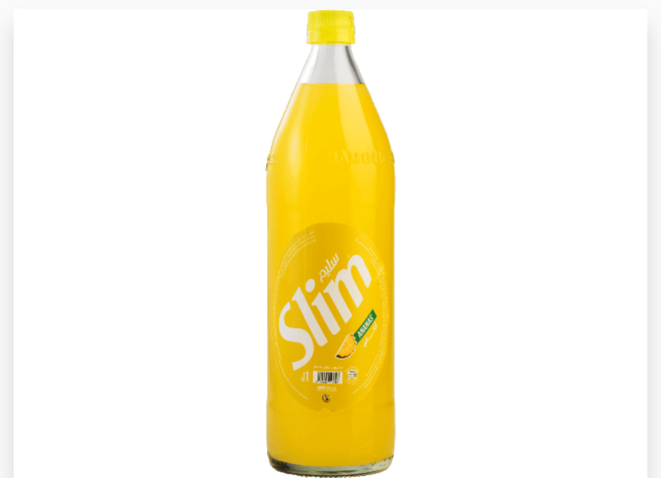 SLIM ANANAS EN VERRE 1L x 6 - HAMOUD