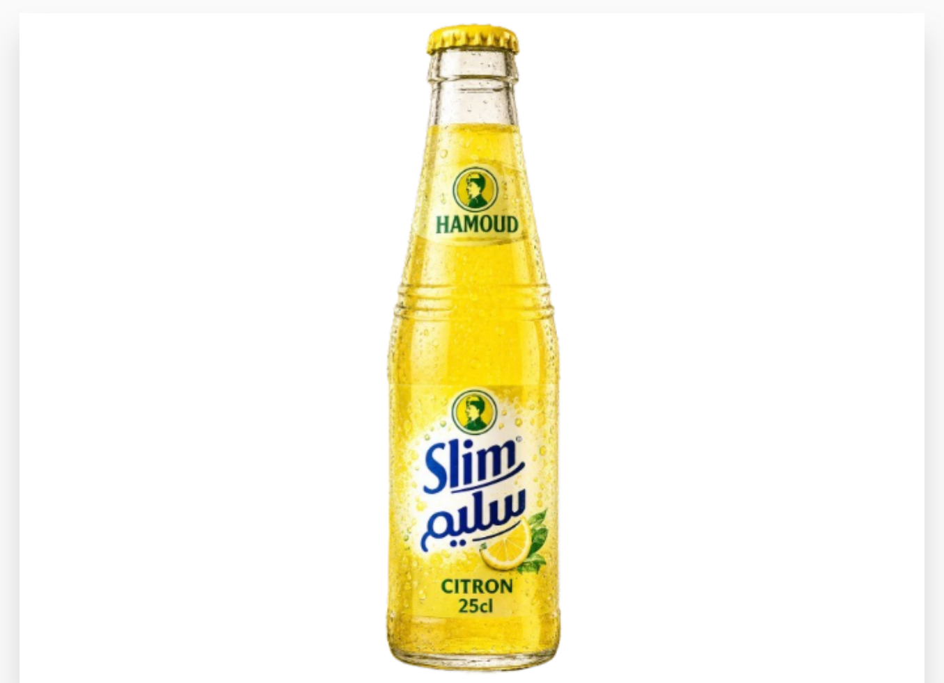 SLIM CITRON EN VERRE 25cl x 12 HAMOUD