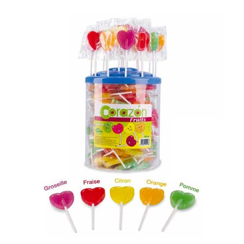 SUCETTE COEUR SACHET 5.6KG 200 PIECES