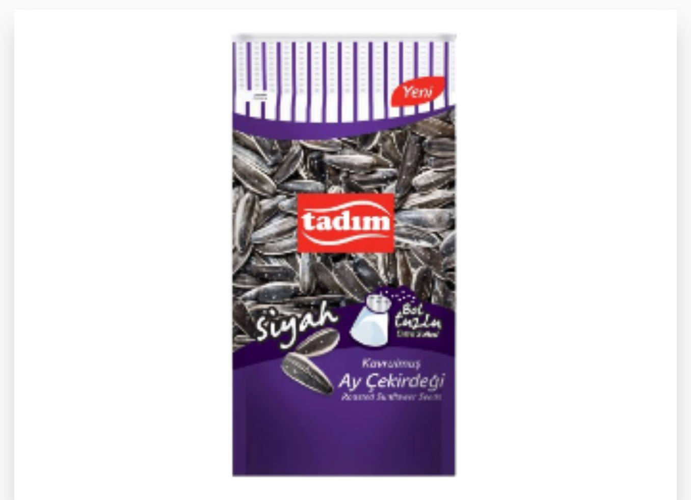 TADIM GRAINE DE TOURNESOL GRILLE ET EXTRA SALEE 100G X 36