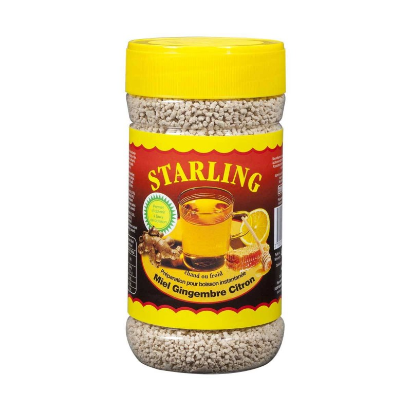 THE STARLING CITRON MIEL GINGEMBRE 400G X 12