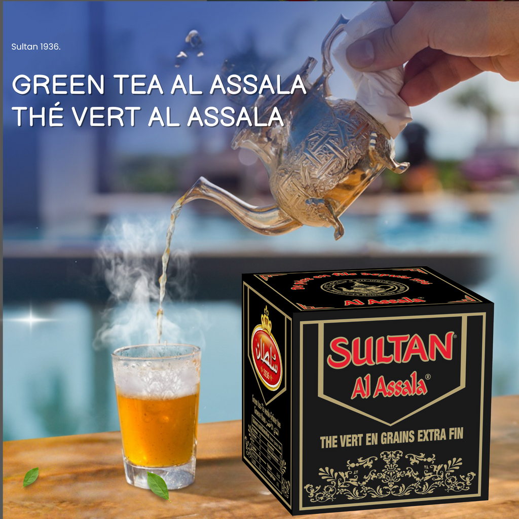 Thé vert Sultan Al Assala 500g x 24