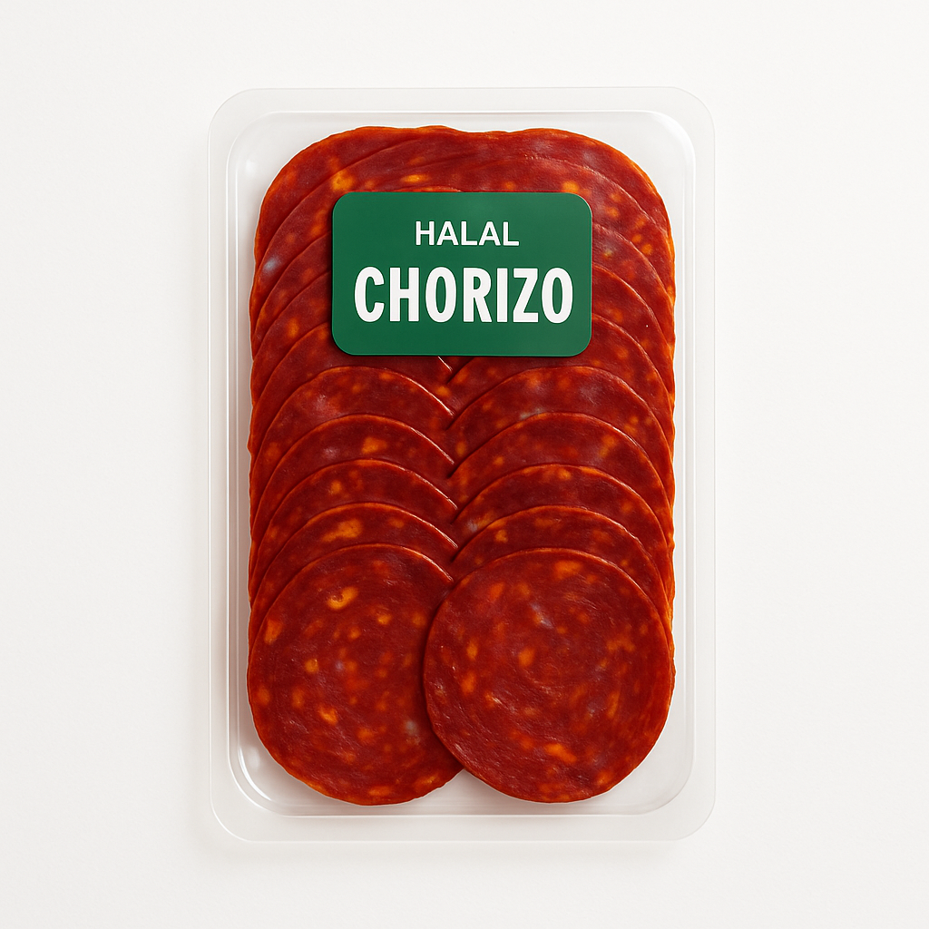 Chorizo ​​sliced ​​vacuum packed 100g tray