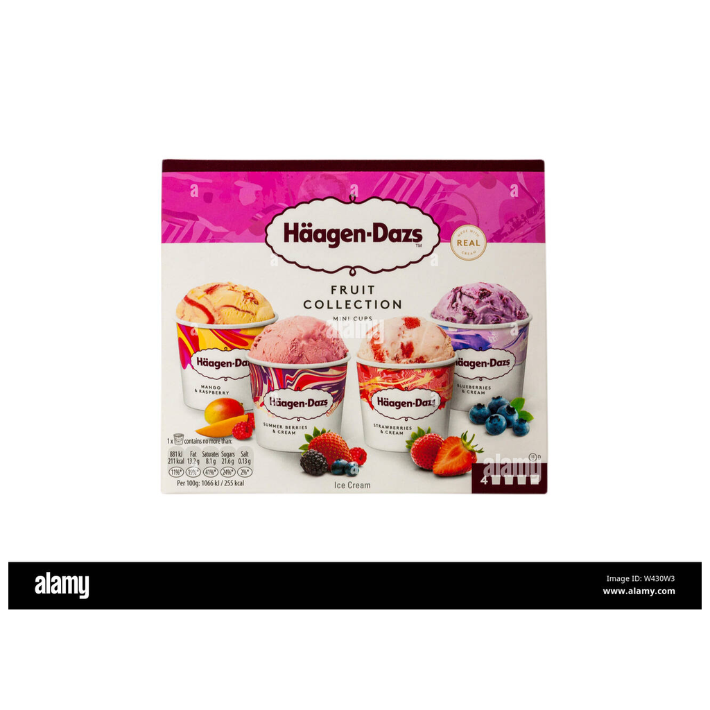 Vanille Caramel Brownies "Haagen Dazs" 460 ml