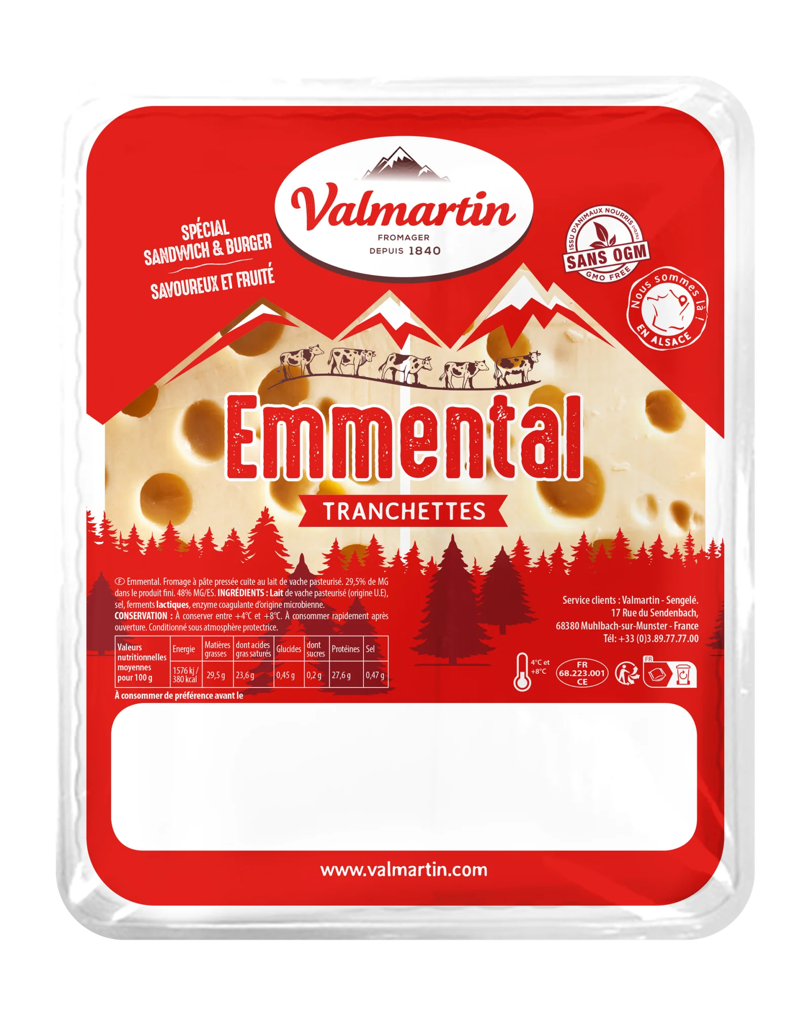 Emmental Tranche Valmartin