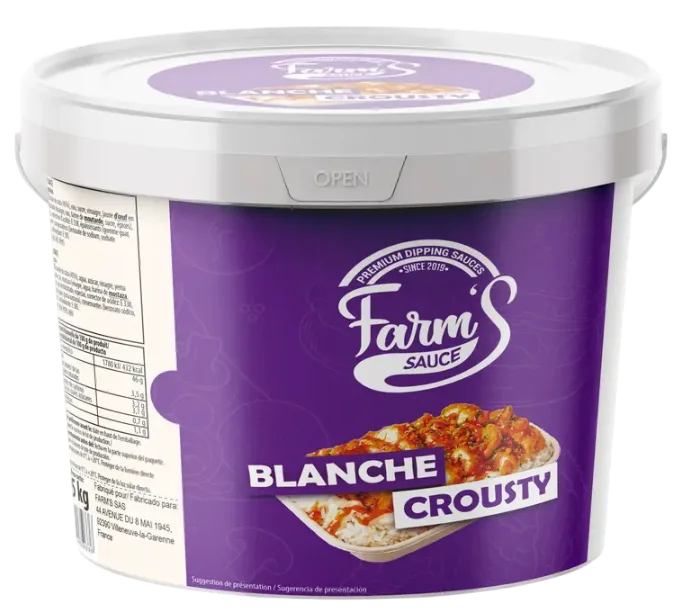 Farm'Sauce Blanche Crousty