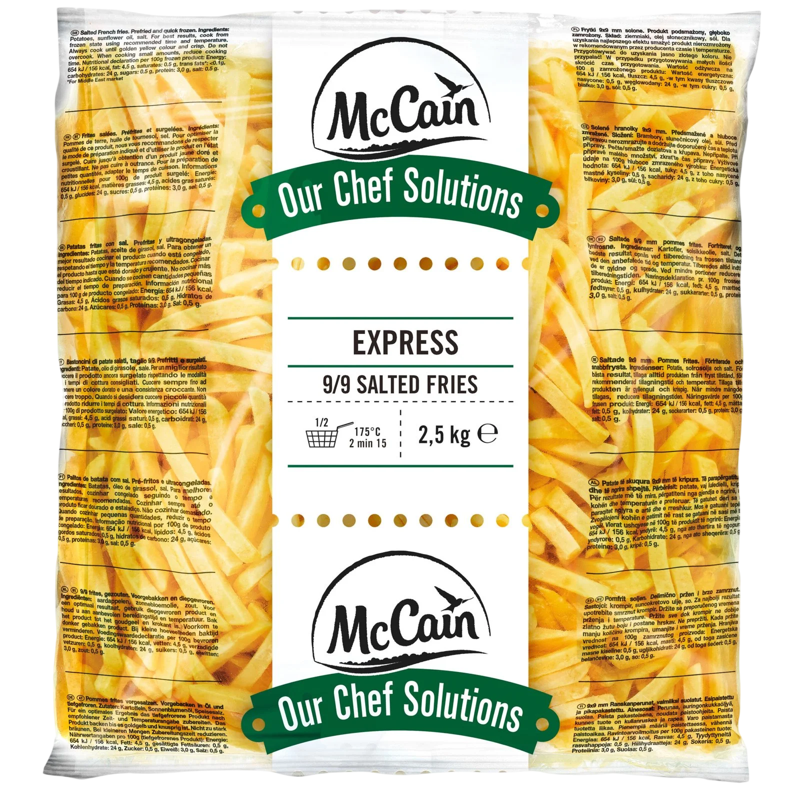 McCain Express 9/9 Salted