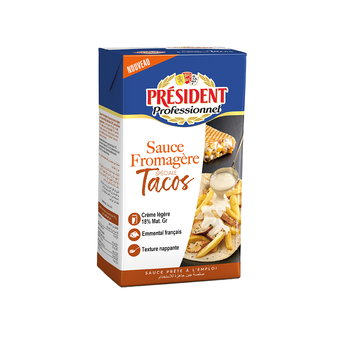 Sauce Fromagère Tacos Président