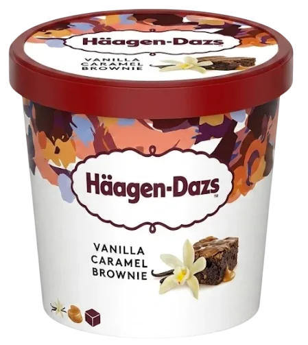 Vanille Caramel Brownies Häagen-Dazs