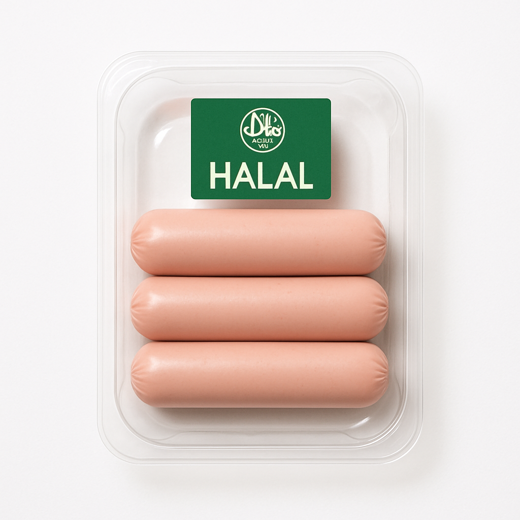 Frankfurt sous vide tray 100g