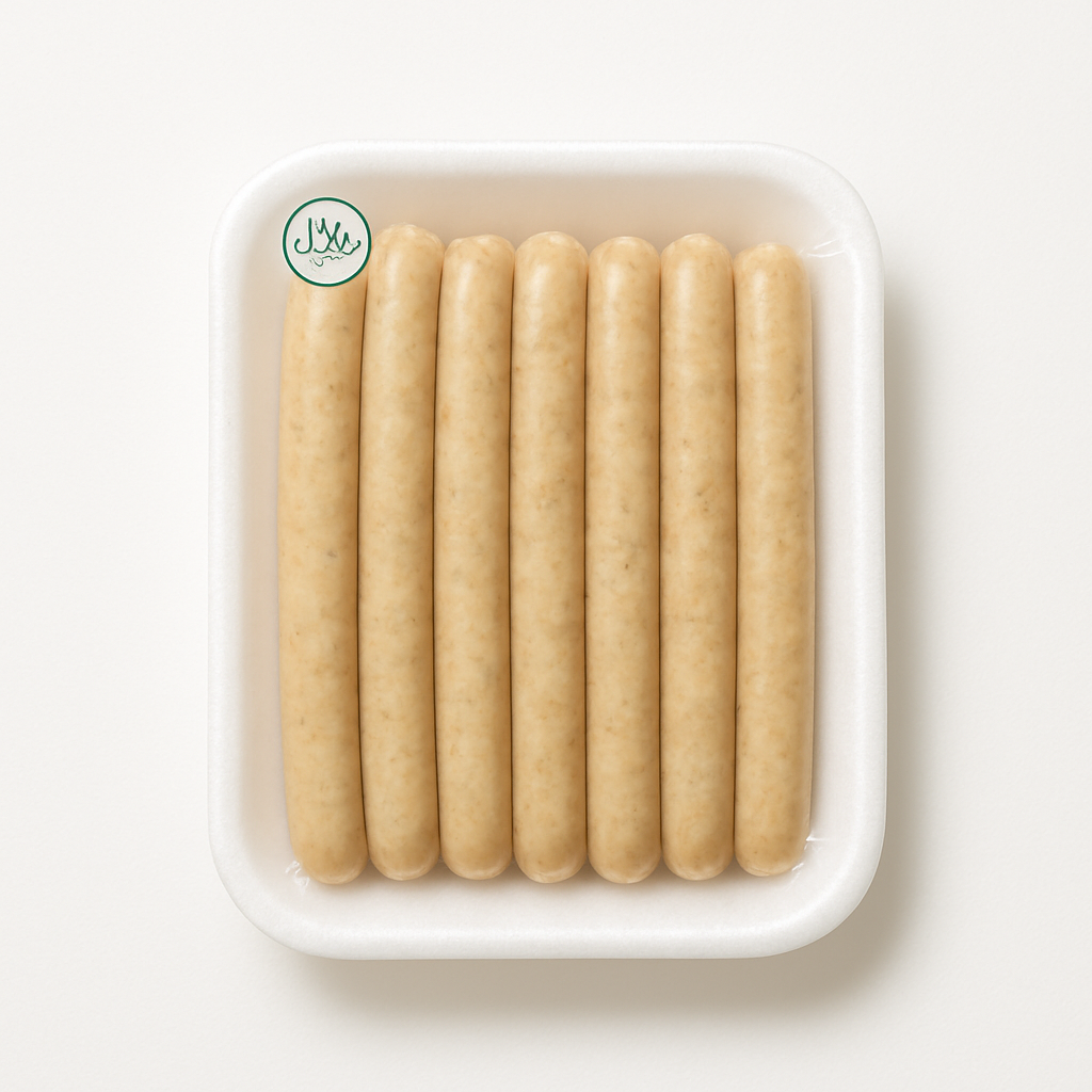 POULTRY CHIPOLATAS WITH HERBS/CHEESE/NATURAL