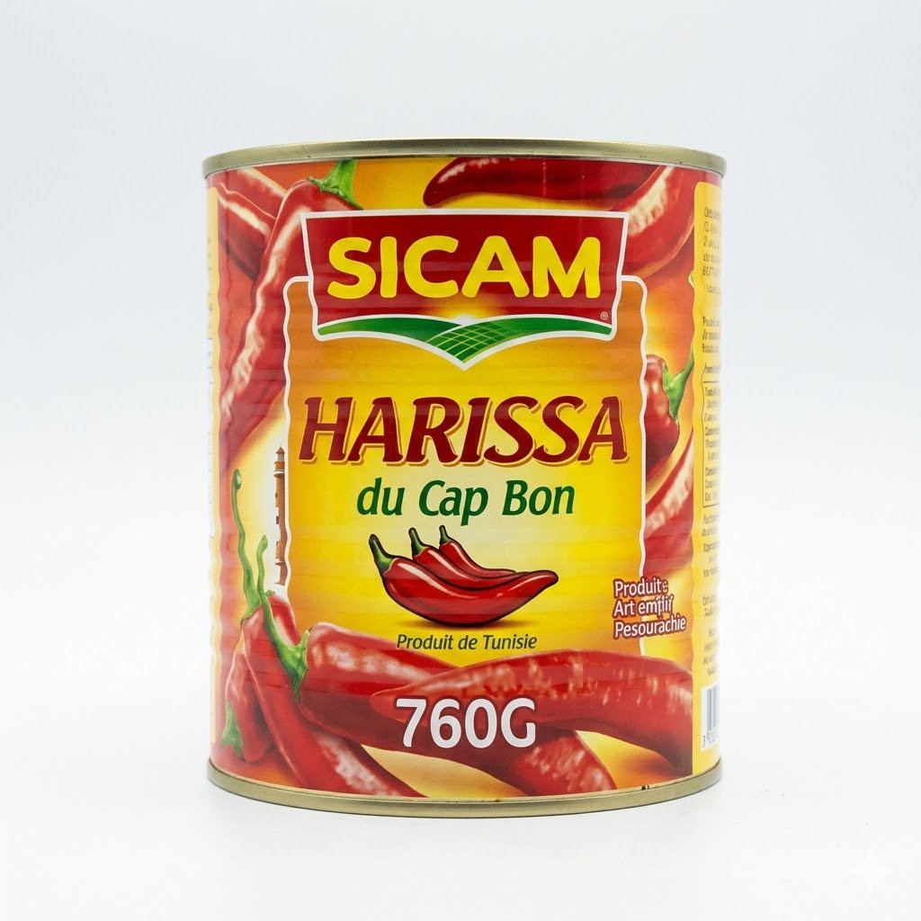 Harissa du Cap Bon 760g SICAM box