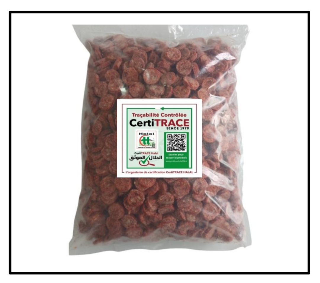 RONDELLE DE MERGUEZ DE VOLAILLE PRECUITE