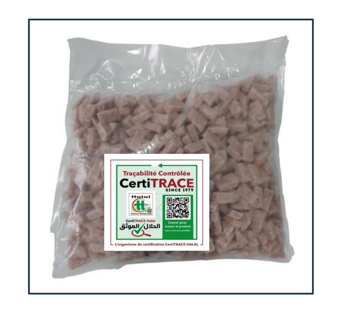 LARDON DE VOLAILLE GOUT FUME PRECUIT