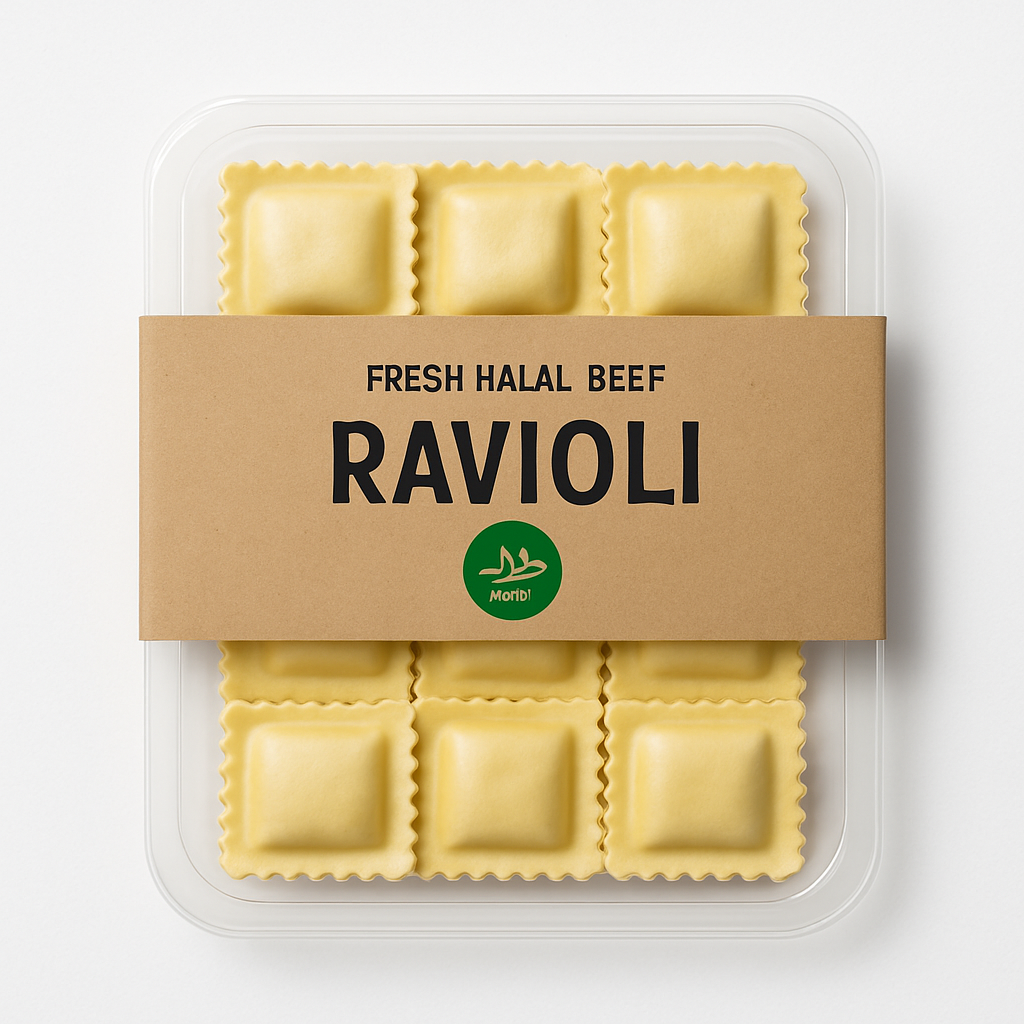 Ravioli Delissia Halal beef 7.5%
