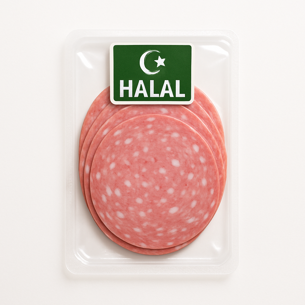 Salchichon sliced ​​vacuum packed 50g tray